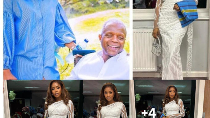 Reactions As Yemi Osinbajo's Daughter, Kiki Osinbajo Posts Lovely Photos Rocking An All-White Outfit