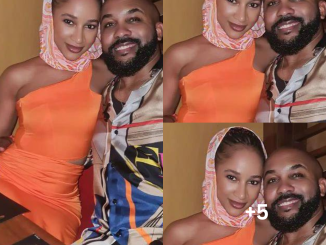 Popular Nollywood Actress Adesua Etomi Shares New Loved Up Photo With Her Husband