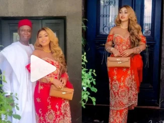 Regina Daniels and Ned Nwoko Set Fashion Trends on His Inauguration Day