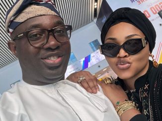 Actress, Mercy Aigbe Heads To Mecca For The First Time With Her Husband, Kazim Adeoti