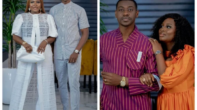 Reactions As Actor, Lateef Adedimeji Drops Lovely Photos With His Wife As They Rock Matching Outfits