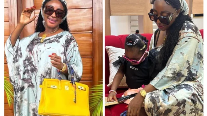 Online Buzz as Nollywood Star Ini Edo Shares Adorable Photo with Her Daughter at 41