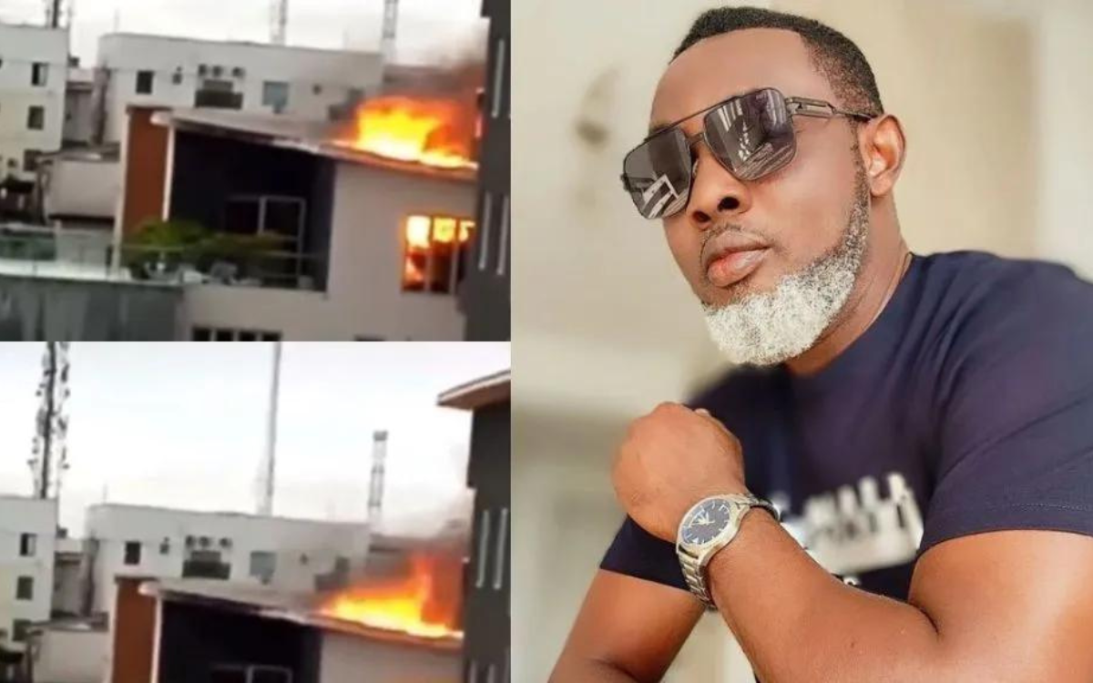 "Urgent Update: Fire Allegedly Engulfs Comedian AY Makun's Residence in Lagos"