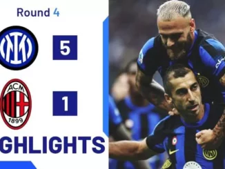 Inter Milan 5 - 1 AC Milan