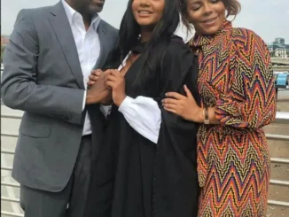Temi Otedola Successfully Completes Studies at University College London, Captured in Photo with Her Parents