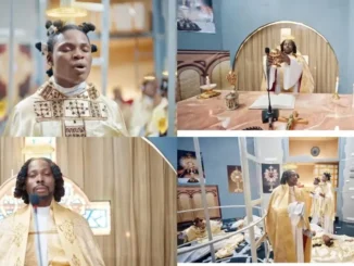 Asake enduring an onslaught for depicting catholicism in new music video
