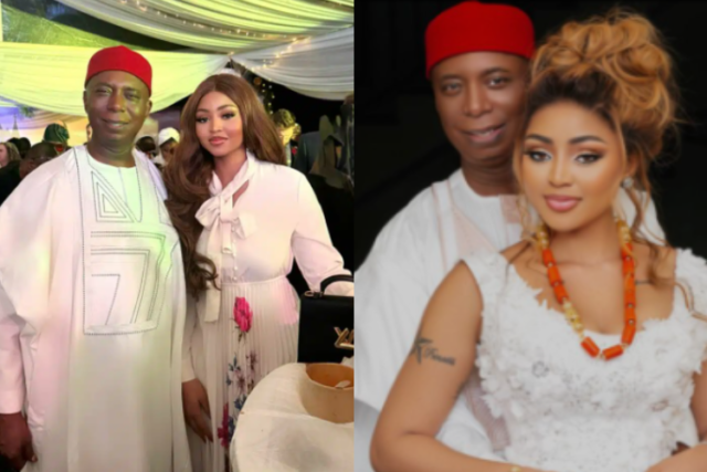 Regina Daniels answers questions about whether she's happy with her husband's money or if she spends time with him in "another room."