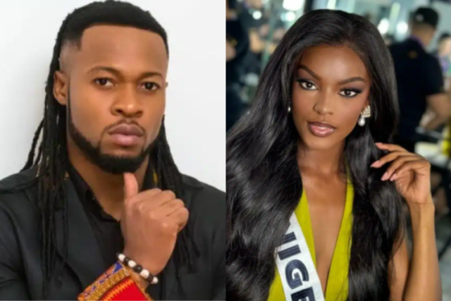 Flavour reacts as man asks Nigerians to hide Chidinma Adesina